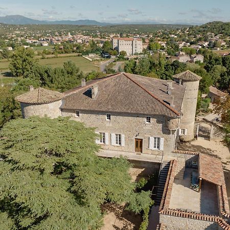 Chateau De Chaussy Ruoms Eksteriør bilde