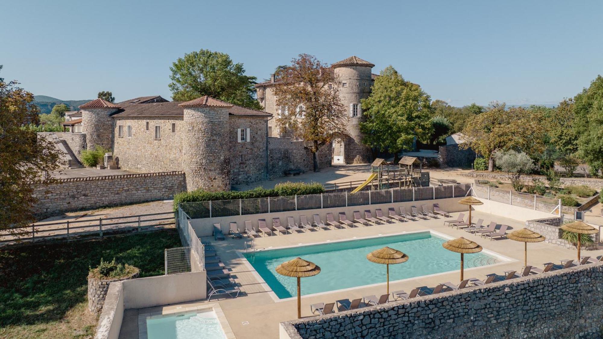 Chateau De Chaussy Ruoms Eksteriør bilde